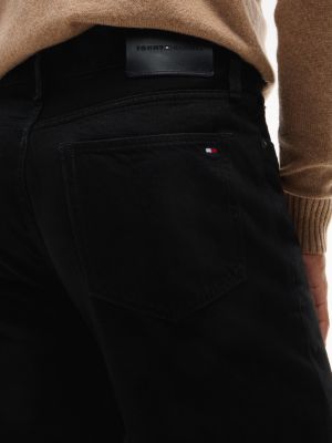 Мужские джинсы Tommy Hilfiger Relaxed Straight Jean, цвет: Чёрный — фото 4