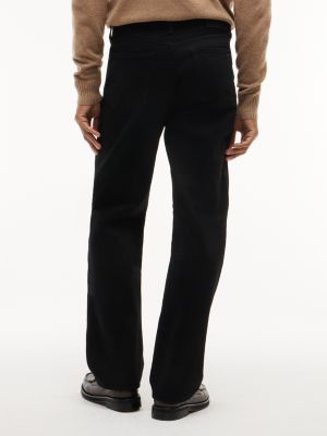 Мужские джинсы Tommy Hilfiger Relaxed Straight Jean, цвет: Чёрный — фото 6
