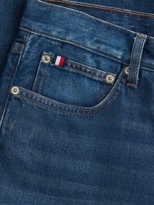 Мужские джинсы Tommy Hilfiger Regular Bootcut Jean, цвет: Индиго — фото 8