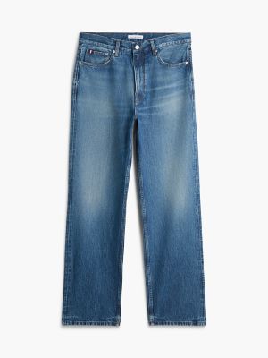 Мужские джинсы Tommy Hilfiger Relaxed Straight Jean, цвет: Синий — фото 7