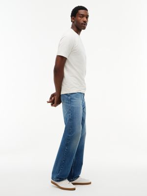 Мужские джинсы Tommy Hilfiger Relaxed Straight Jean, цвет: Синий — фото 3