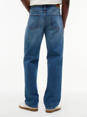 Мужские джинсы Tommy Hilfiger Relaxed Straight Jean, цвет: Синий — фото 6