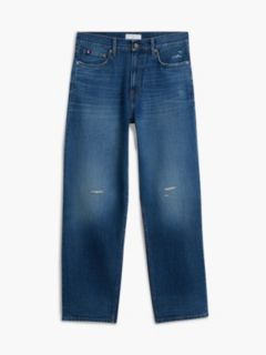 Distressed Relaxed Straight Jean — Bill Indigo 7
