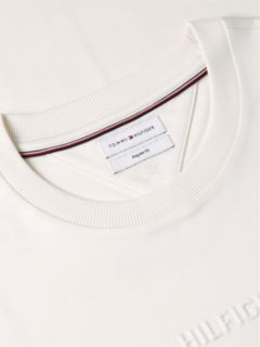Varsity Stripe Interlock T-Shirt — Ivory Petal 6