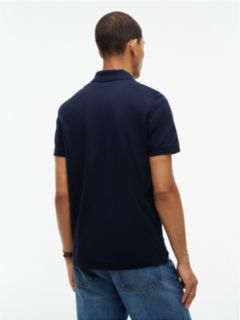 New York Label Regular Fit Performance Polo — Navy Blue 6