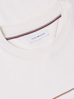 Embroidered Intechno Knit Sweatshirt — Ivory Petal 6