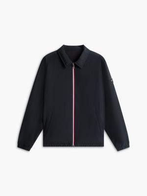 Мужская куртка Tommy Hilfiger Mixed-Media Reversible Zip, цвет: Чёрный — фото 6