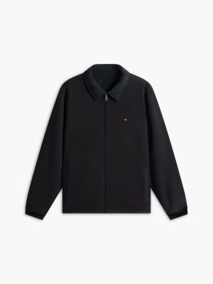 Мужская куртка Tommy Hilfiger Mixed-Media Reversible Zip, цвет: Чёрный — фото 7
