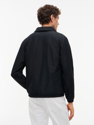 Мужская куртка Tommy Hilfiger Mixed-Media Reversible Zip, цвет: Чёрный — фото 4