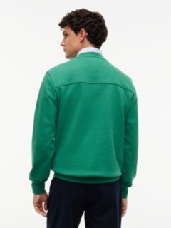 Embroidered Tonal Logo Sweatshirt — Alaskan Green 4
