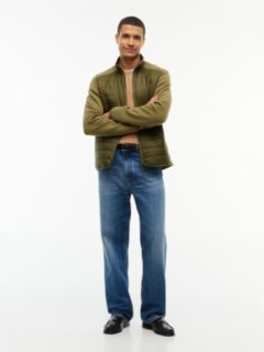 Mixed-Media TH Performance Zip Jacket — Huntsman Green 2