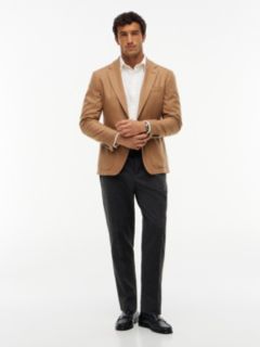 New York Label Houndstooth Tapered Pant — Dark Grey Heather 2