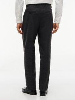 New York Label Houndstooth Tapered Pant — Dark Grey Heather 4