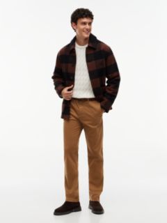 Crest Logo Cable Knit Wool-Blend Sweater — Ivory Petal 2