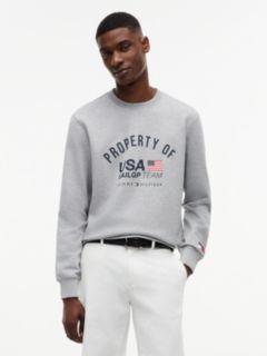 Tommy x US SailGP Team Property Sweatshirt — Light Grey Heather 1