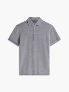New York Label Regular Fit Mercerized Polo — Navy Blue 7
