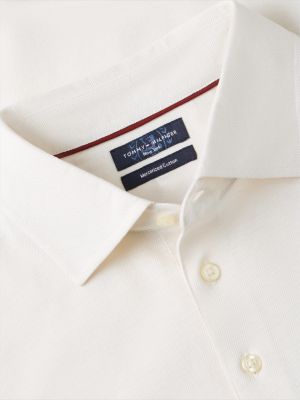 Мужские свитеры Tommy Hilfiger New York Label Regular Fit Mercerized Polo — фото 6