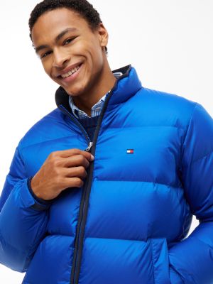 Мужская куртка Tommy Hilfiger Water-Repellent Ripstop Down, цвет: Синий — фото 3