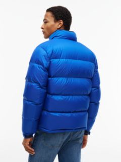 Water-Repellent Ripstop Down Jacket — Ancient Blue 5