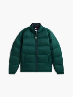 Water-Repellent Ripstop Down Jacket — Ornamental Green 6