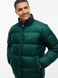Water-Repellent Ripstop Down Jacket — Ornamental Green 3