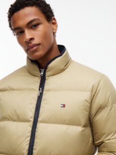 Water-Repellent Ripstop Down Jacket — Khaki 4