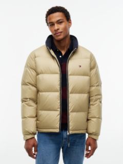 Water-Repellent Ripstop Down Jacket — Khaki 1