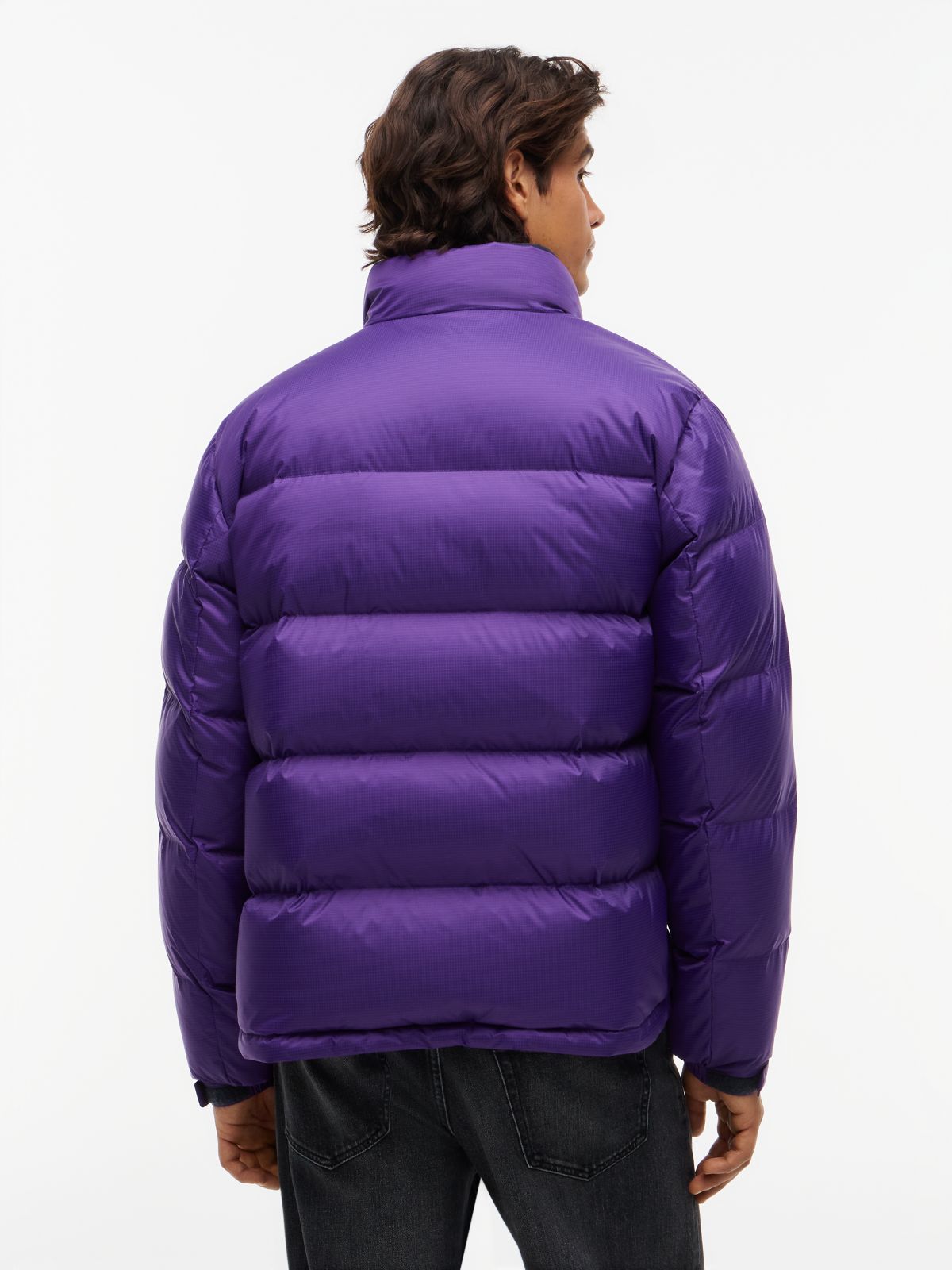 Water-Repellent Ripstop Down Jacket — Tuscan Grape
