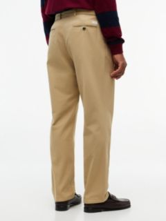 Belted Pleated Twill Pant — Western Khaki 4