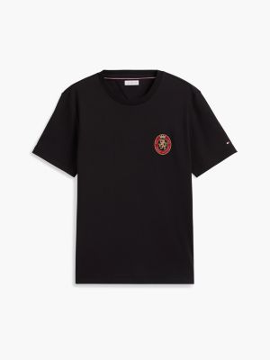 Мужские футболки Tommy Hilfiger Crest Patch Smooth Cotton Pocket T-Shirt — фото 5