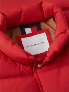 Water-Repellent Down Vest — Medium Red 7