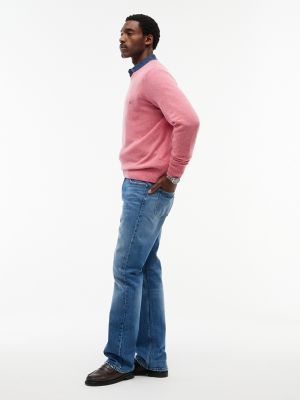 Мужские джинсы Tommy Hilfiger Regular Bootcut Jean, цвет: Синий — фото 3