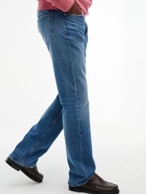 Мужские джинсы Tommy Hilfiger Regular Bootcut Jean, цвет: Синий — фото 4
