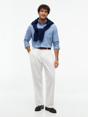 Мужская рубашка Tommy Hilfiger Classic Fit Seersucker Pocket, цвет: Синий — фото 2