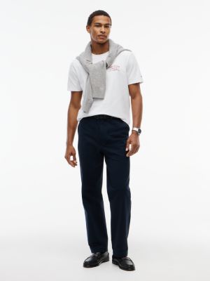 Мужская футболка Tommy Hilfiger Back NYC Skyline Graphic, цвет: Белый — фото 2