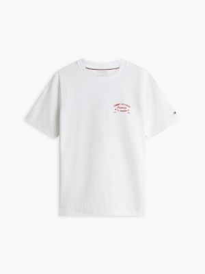 Мужская футболка Tommy Hilfiger Back NYC Skyline Graphic, цвет: Белый — фото 5