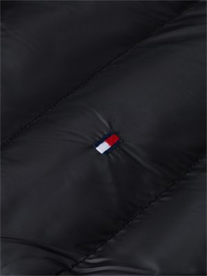 Мужское худи Tommy Hilfiger TH Performance Mixed-Media Zip, цвет: Чёрный — фото 6