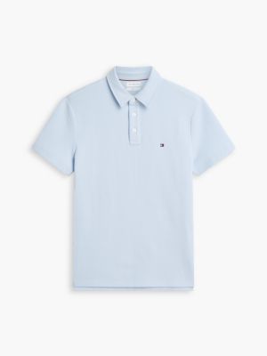 Regular Fit Short-Sleeve Waffled Polo | Tommy Hilfiger