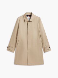 Water-Repellent Twill Car Coat — Khaki 5
