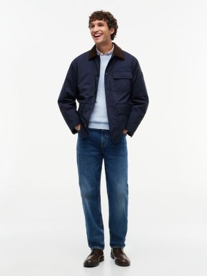 Мужская куртка Tommy Hilfiger Relaxed Padded Ripstop Barn, цвет: Тёмно-синий — фото 2