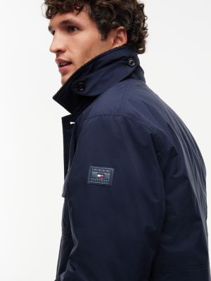 Мужская куртка Tommy Hilfiger Relaxed Padded Ripstop Barn, цвет: Тёмно-синий — фото 3