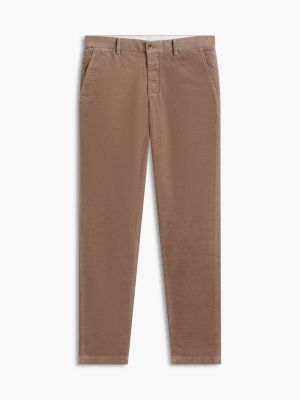 Slim Straight Corduroy Pant, Coastal Taupe Cord