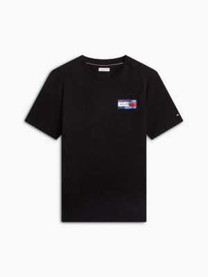 Flag Logo T-Shirt, Black
