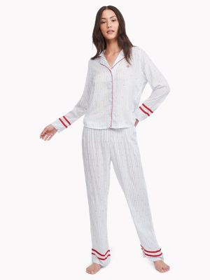 tommy hilfiger pajama set womens