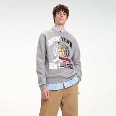 tommy hilfiger khaki sweatshirt