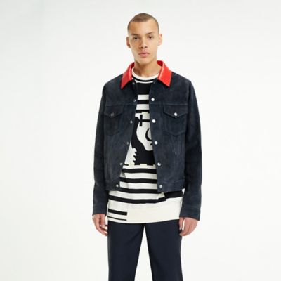 tommy hilfiger suede jacket