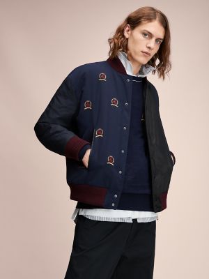 letterman jacket tommy hilfiger