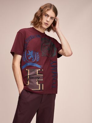 tommy hilfiger t shirt collegiate