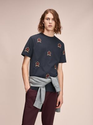 tommy hilfiger crest shirt