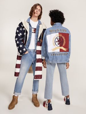 Unisex Crest Denim Jacket | Tommy Hilfiger